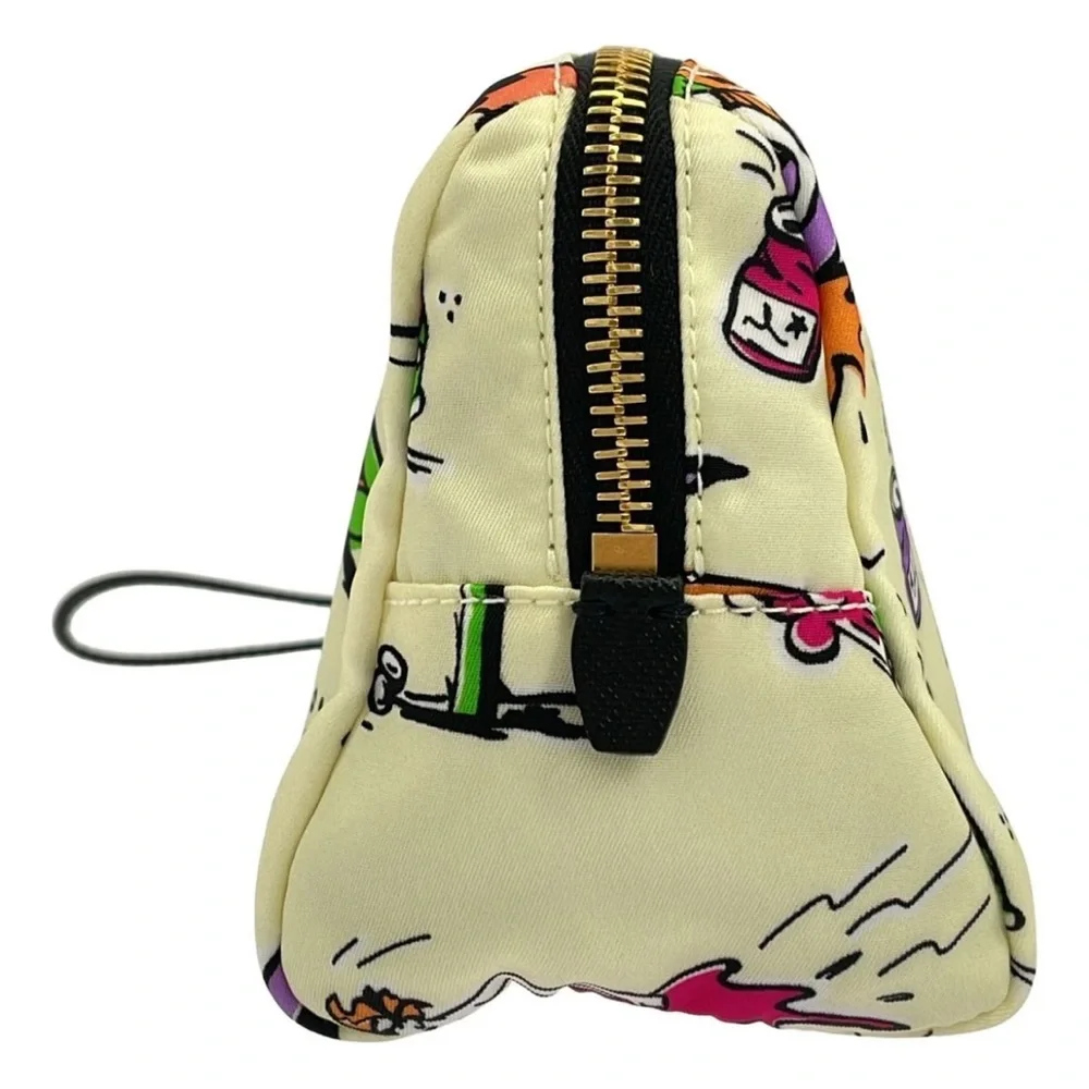 Prada Cream and Multicolor Graphic Wristlet - Picture 5 of 8